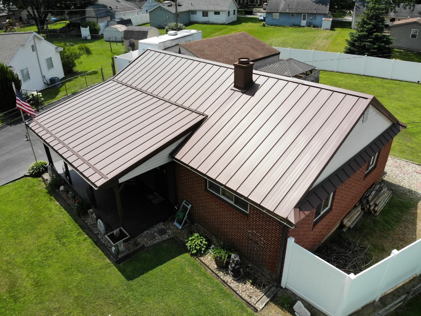 Commercial roof inspection documented in Wood Wind Landing