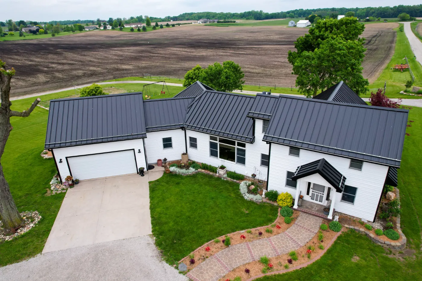 Commercial roof inspection documented in Wood Wind Landing